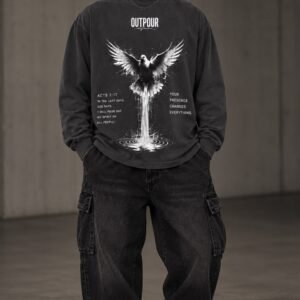 Outpour Long Sleeve Grey