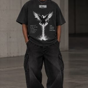 Outpour Tee Grey